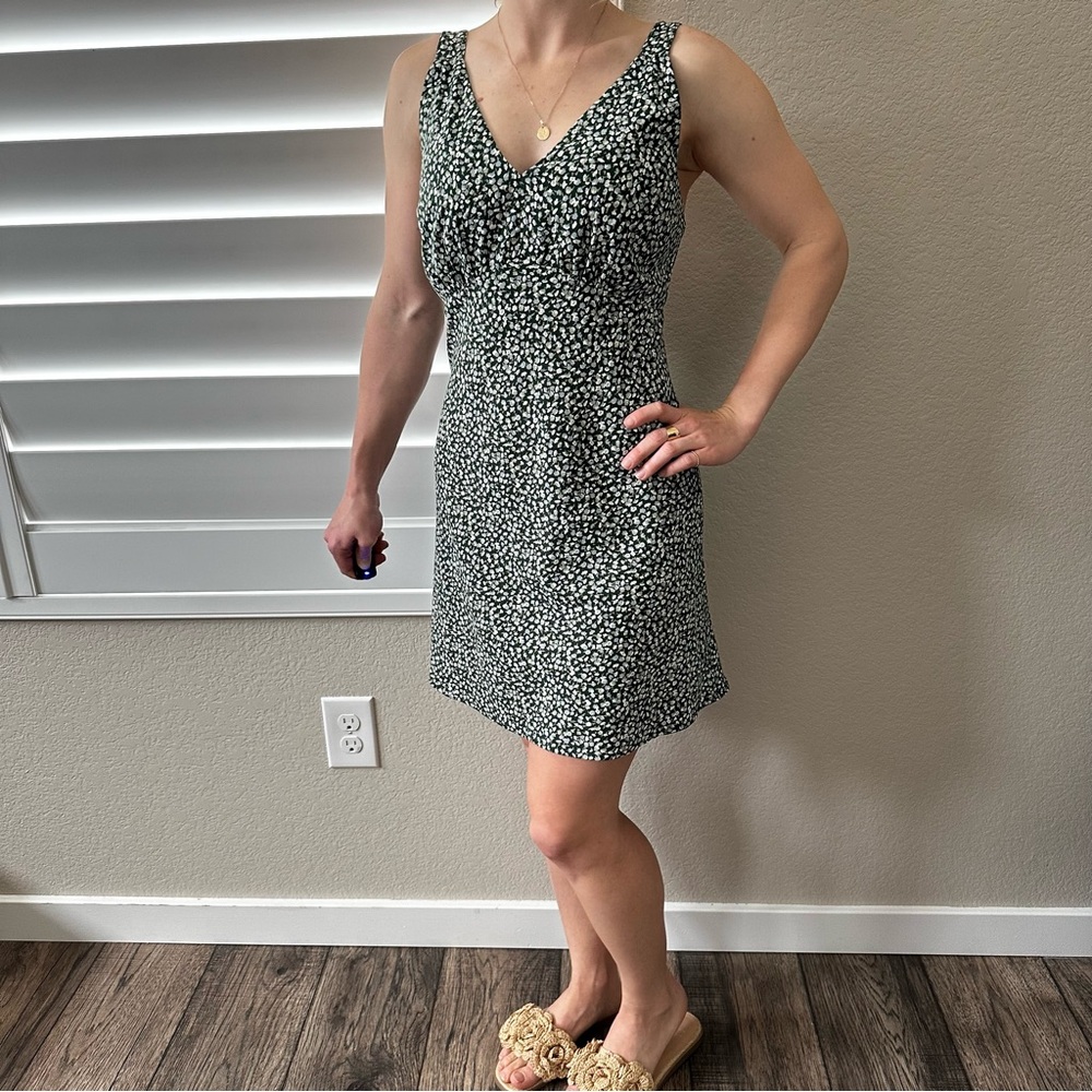 Abercrombie & Fitch Black and White Mini Sundress